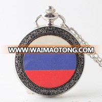 New 2017 Fashion Quartz Silver Stainless Steel Pocket Watch Gift