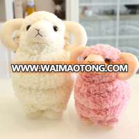 Hot sale cute cheap mini stuffed lamb toy custom white soft stuffed plush sheep