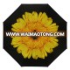 Windproof Self-Standing Car Sun Rain Gear Inverted Umbrella Flowers Reverse Folding Umbrella