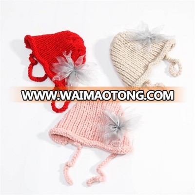 Personalized Hand Make Baby Funny Knit Winter Hats