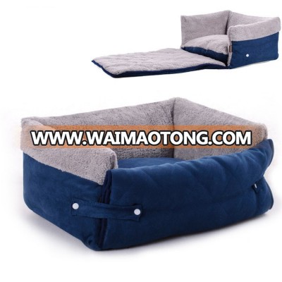 pet products winter warm soft sofa big size pet kennel large wholesale dog beds