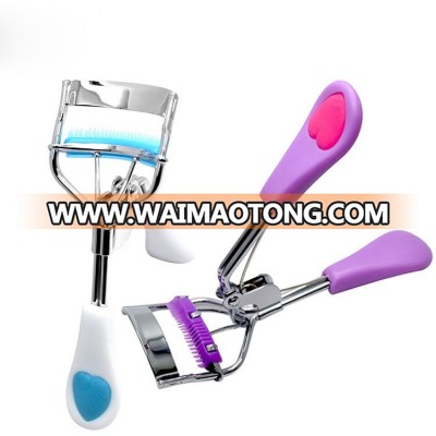 professional eyelash curler high quality stainless steel eyelash curler with comb