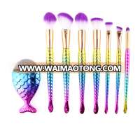 2017 foundation mermaid makeup brush set your own brand makeup brush set