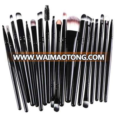 amazon hot sale factory direct sale no logo 22pcs makeup brush set private label makeup brush