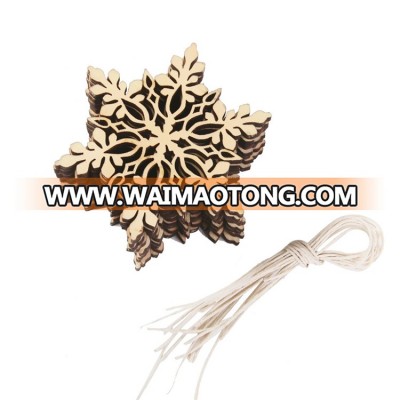 wholesale merry christmas tree hanging white snowflake ornaments christmas decoration 2017