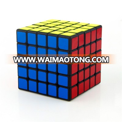 educational puzzle toys 5x5x5 sticker magic cube professional speed cube