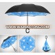 2017 China manufacturer umbrella promotional windproof travel reverse upside-down umbrella