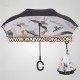 Most hotsale upside down inverted umbrella C-shaped handle car umbrella