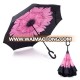 Amazon Hot Customized Logo inverted umbrellas 2017 import reverse umbrella thailand