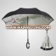 2017 China manufacturer umbrella promotional windproof travel inverted umbrella upside down