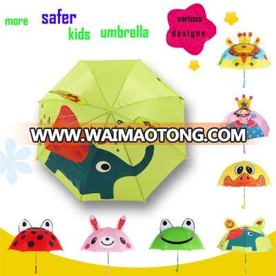 China factory directly promotional cheap straight carton animal child umbrella