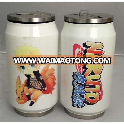 China wholesale promotion mug thermos turkish coffee vacuum mugs cartoon printed thermos kettle