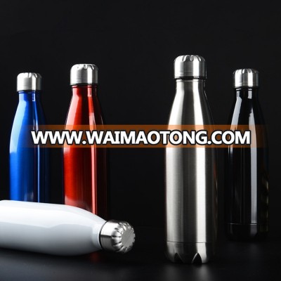 Wholesale 500ml customized logo thermos flask 304 stainless steel vacuum sealed cup