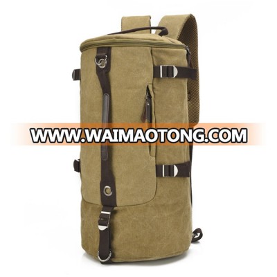 new men canvas backpack large capacity bag for travel backpack laptop bags