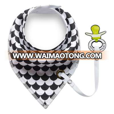 Baby products boutique wholesale 100% cotton baby bandana drool bibs