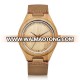 High quality japan movement OEM quartz wood men's watch