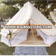 Double Layer Mosquito Proof Net Wall Summer Canvas Bell Tent 5m 4m